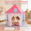 Kids Hexagonal Play Tent with Dance Mat - Pink 6