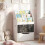 Kids White Bookshelf with Chalkboard and Storage Drawer 3