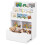 Kids Bookshelf with 5-Tier Storage and Rolling Drawer 2