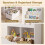Kids Bookshelf with 5-Tier Storage and Rolling Drawer 3