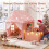 Glow-in-the-Dark Pink Play Tent with Mat & Window 3
