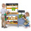 Kids Mud Kitchen Set with Water Reservoir and Chalkboard 2