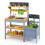 Kids Mud Kitchen Set with Water Reservoir and Chalkboard 5