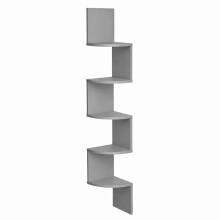 5 Tier Lucca Corner Shelf Floating Wall Shelves Storage Display Shelf