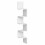 Spot On Dealz Lucca 5 Tier Wall Mounted Corner Shelf - White 1