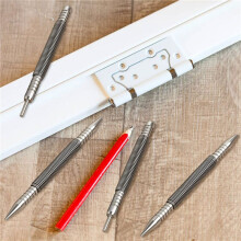 8X Nail Set And Hinge Pin Tool Dual Nail Punch Hinge Pin Removal Tool Hammerless Spring Punch Set