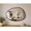Spot On Dealz Modern Black Framed Pebble Wall Mirror 2