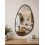 Spot On Dealz Modern Black Framed Pebble Wall Mirror 5