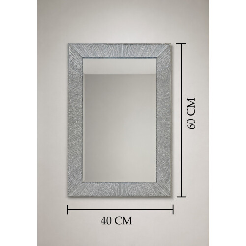 Spot On Dealz Rectangle Glitter Wall Mirror Bedroom Decor 1