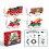 deAO Toys deAO Christmas Steam Train Set - Red 3