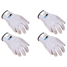 2 Set of 5 Cut-Proof Wire Gloves Kitchen Woodworking Glass Cut-Proof Stab-Resistant Gloves M
