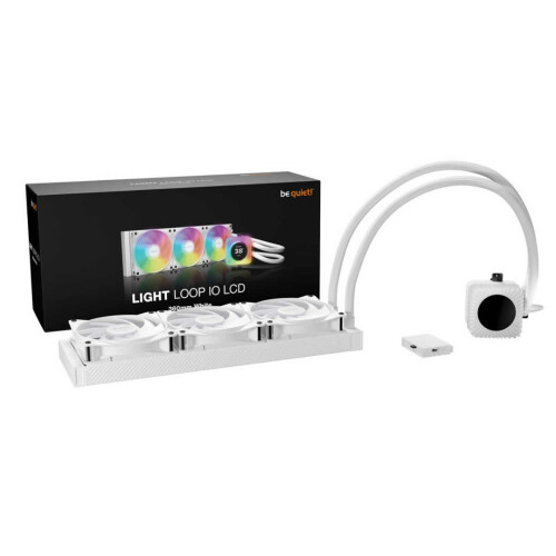 SEI RUHIG! - Light Loop IO LCD 360mm Schwarz - Wasserkühlung AIO