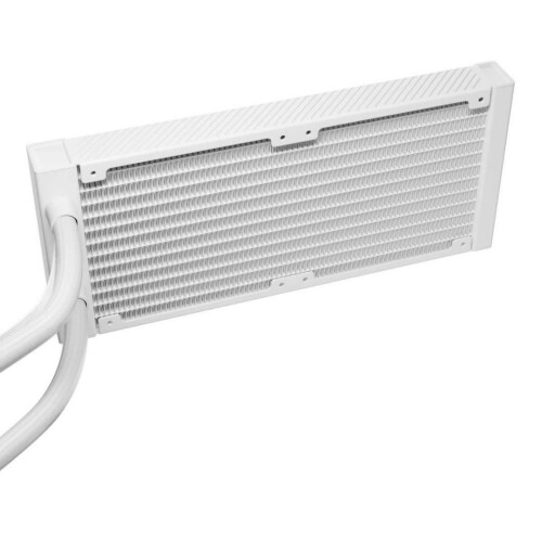 WEES STIL! - Light Loop IO LCD 240mm Wit - Waterkoeling AIO 2