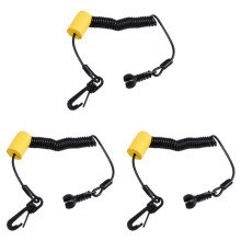 3X 278003400 New Safety Lanyard Key Cord Clip for RXT RXP Spark 900 ACE Wake GTX GTR 278003410 278002843