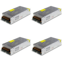 4X 12V 15A 180W Power Supply Transformer AC 110V / 220V to 12V 20Amp Switching Adapter Converter LED(15A)