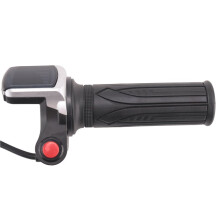 6X 36V Bicicleta Elétrica Scooter Acelerador de Velocidade Display LCD com Interruptor Ebike Acelerador Acelerador Punho