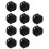 30 Pcs Arcade Buttons 30Mm Responsive Arcade Buttons for Gaming Enthusiasts Black 1