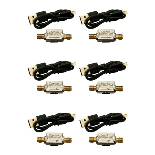 6X Zeenko UM Series Low Noise Amplifier USB Type-C Interface 20dB High Gain LNA RF Power Preamplifier Module ZK09-UM 1