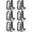 6X 36V Electric Bicycle Scooter Speed Throttle Grip LCD Display with  EBike Twist Throttle Accelerator Handlebar 2
