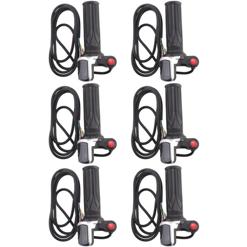 6X 36V Electric Bicycle Scooter Speed Throttle Grip LCD Display with  EBike Twist Throttle Accelerator Handlebar 1