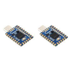 2X Waveshare RP2350-Zero-cm Development Board Onboard Type-C Male Port RP2350-Zero-cm Development Board