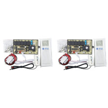 2X QD-U03C+ Air Conditioner Control Board Universal AC PCB Control Board System Only for Wall-Mounted Air Conditioners
