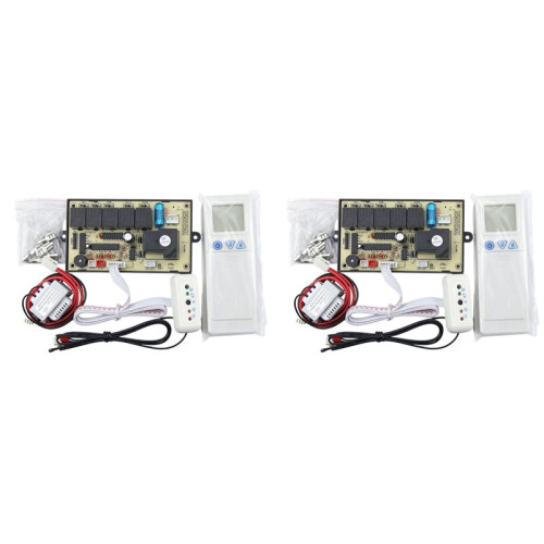 2X QD-U03C+ Air Conditioner Control Board Universal AC PCB Control Board System Only for Wall-Mounted Air Conditioners