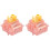 60x Peach Silent Magnetic  2pin Linear Pre-Lubed for  for  Hall Effect for  Keyboard Gaming 1