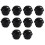 30 Pcs Arcade Buttons 30Mm Responsive Arcade Buttons for Gaming Enthusiasts Black 3