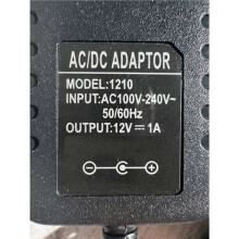 6X Universal 12V 1A Power Adapter - Compact, Durable, LED Indicator, Ideal for Digital Devices EU Plug