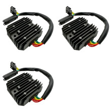 3X Motorcycle Regulator Rectifier for F650CS/GS/F700/F800ST/GS//R/S/G650GS Stable Voltage Charging Unit, 2000-2011