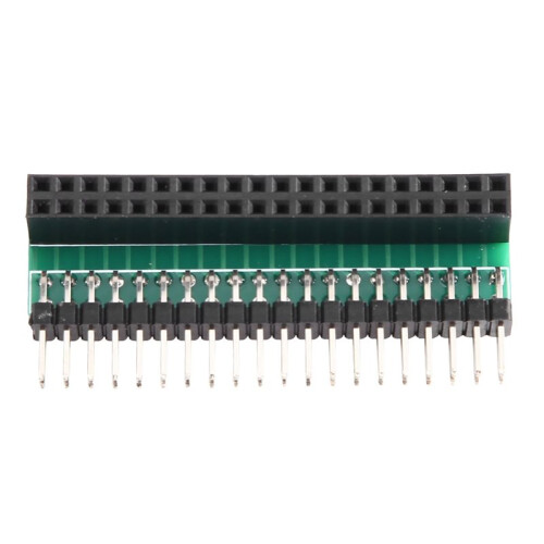 2X para Placa de Expansión GPIO de para Raspberry Pi - Conector de 40 Pines en Ángulo Recto para Pi 5/4B/3B+ (Conectar y Usar) 2
