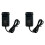 2X Universal 12V 1A Power Adapter - Compact, Durable, LED Indicator, for Digital Devices and Home Appliances EU Plug 1