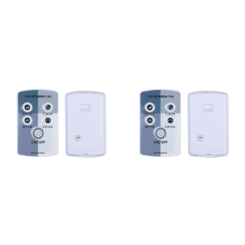 2X Fan Remote Controller for  Fans Comfortable Portable Easy Access Universal Replacement Remote Control 1