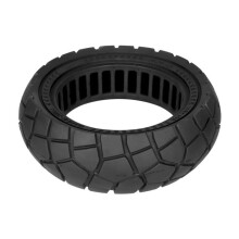 2PCS 80/50-6.5 Solid Off Road Tire for Electric Scooter Airless Puncture Proof Tubeless Tire Replacement