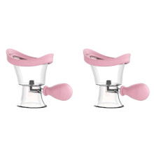 2X Soft Silicone Eye Wash Cups Eyes Cleaner Flushing Rinse Cups Resuable Bath Eyewash Cups for Students New Health