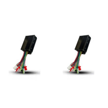 2X 36V/48V 350W 25A Sine Wave Brushless Motor Controller for Electric Bicycles and Motorcycles