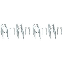 20pcs Flower Stand Desktop Plant Holder Climbing Vine Rack Garden Plant Trellis Support for Home Office 17cm X 15.5cm