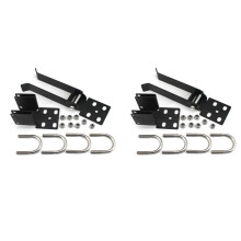 2X Chain Link Double Gate for 1-3/8inch Gate Frames,Farm Gate Strong Arm Double Gate for Swing Gates