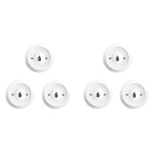6pcs ZigBee Water Sensor Tuya Leak Detector Flood Water Leakage Detector Alarms Life Control Need Zigbee Gateway