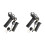 4X Universal Electric Bicycle Twist Throttle Grip E-Bike Handlebar Twist Accelerator Speed Control Handle 1