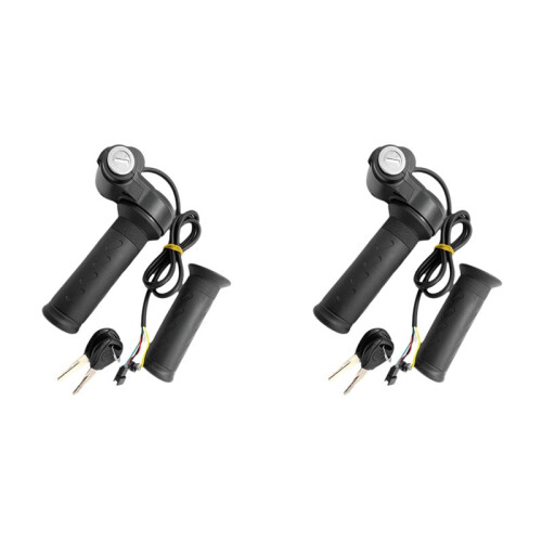 4X Universal Electric Bicycle Twist Throttle Grip E-Bike Handlebar Twist Accelerator Speed Control Handle