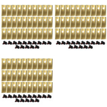 90Pcs Replacement Blades with Screws for Sunseeker Lawn Mower Blades Replacement Robotic Lawnmower Blades