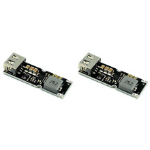 2X Single Cell Lithium Battery Boost Power Module Board 3.7V 4.2V Liter 5V 9V 12V Phone Fast Charge TPS61088 Module