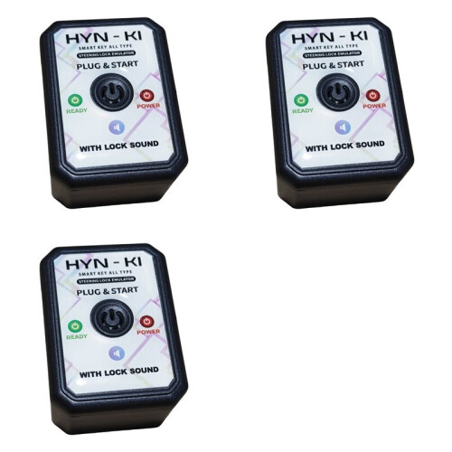 3X Emulator for   Steering Lock Emulator for  Key Type Connector with Lock Sound No Programming Required 1