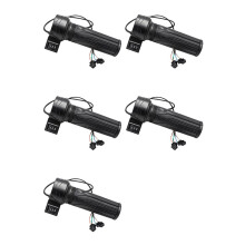 5X Motorcycle 3-Speed Electric Bike Scooter Speed Control Throttle Twist Grip Handlebar Accelerator