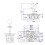 6X Arcade Joystick Controller Joystick Joystick with Circuit Board 5P Pin Without Light Joystick Game Console Handle I 5