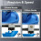 4 Set Hotend Kit for Bambu-Lab A1/A1 , 3D Printer Parts Replacement Print- for Bambu-Lab A1/A1  3D Printer 6