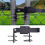 2X Chain Link Double Gate  for 1-3/8inch Gate Frames,Farm Gate  Strong Arm Double Gate  for Swing Gates 8