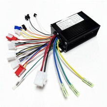 2X 36V/48V 350W 25A Sine Wave Brushless Motor Controller for Electric Bicycles and Motorcycles